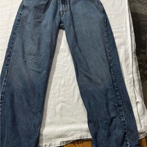 Levi's 529 Blue Jeans Low Rise Straight Denim